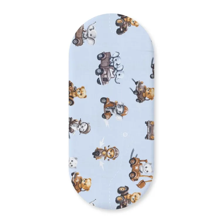 Albero Mio, Little Drivers World, prześcieradło do gondoli, 35-80 cm