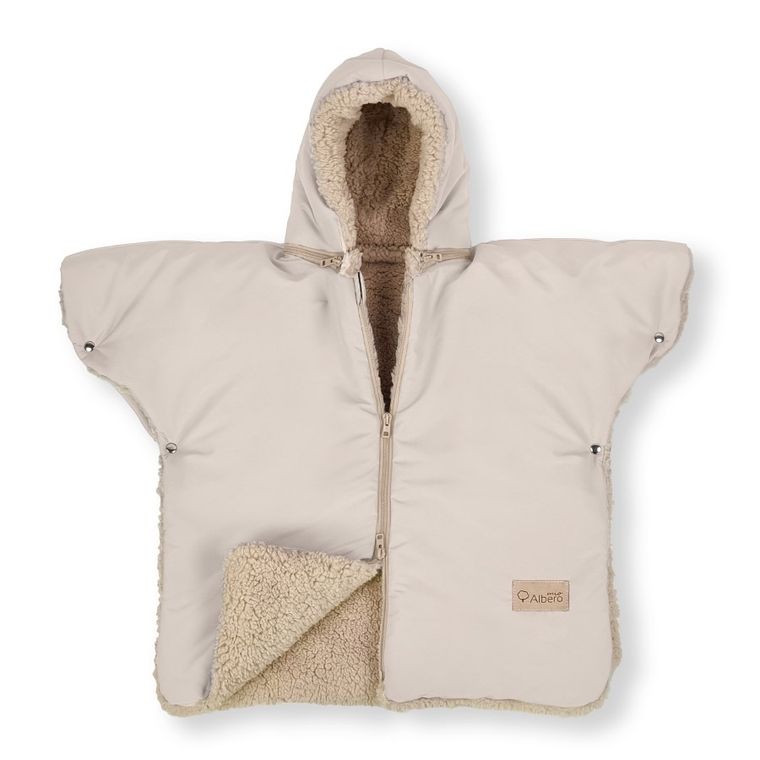 Albero Mio, ponczo samochodowe, beżowe