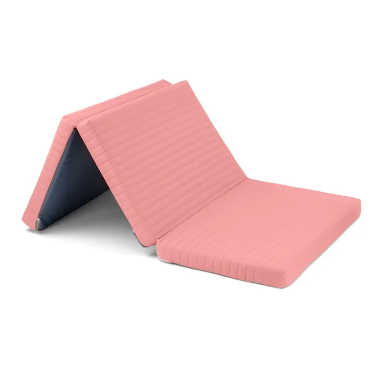 Albero Mio, składana mata piankowa, herbaciana róża, 60-120 cm