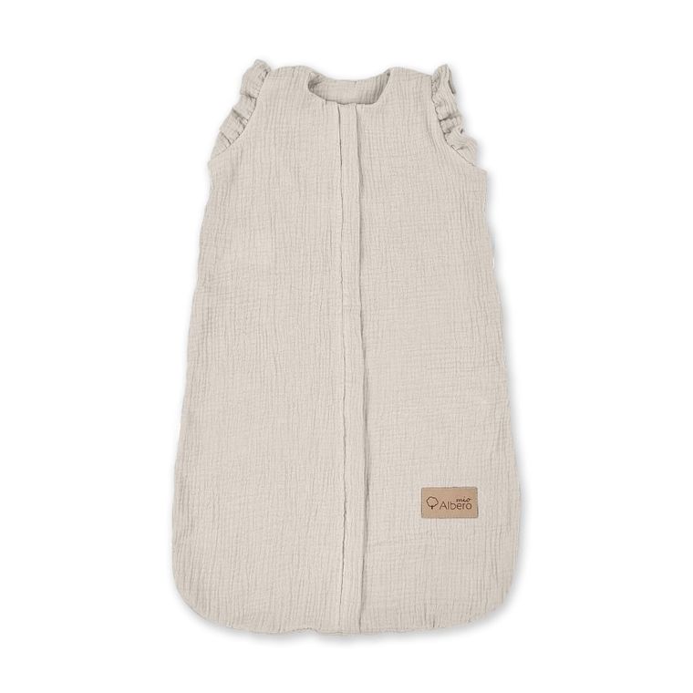 Albero Mio, śpiworek do spania, muślinowy, 0.5 TOG, beż, rozmiar M