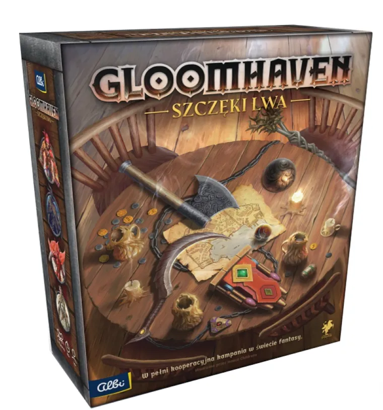 Albi, Gloomhaven, Szczęki Lwa, gra kooperacyjna