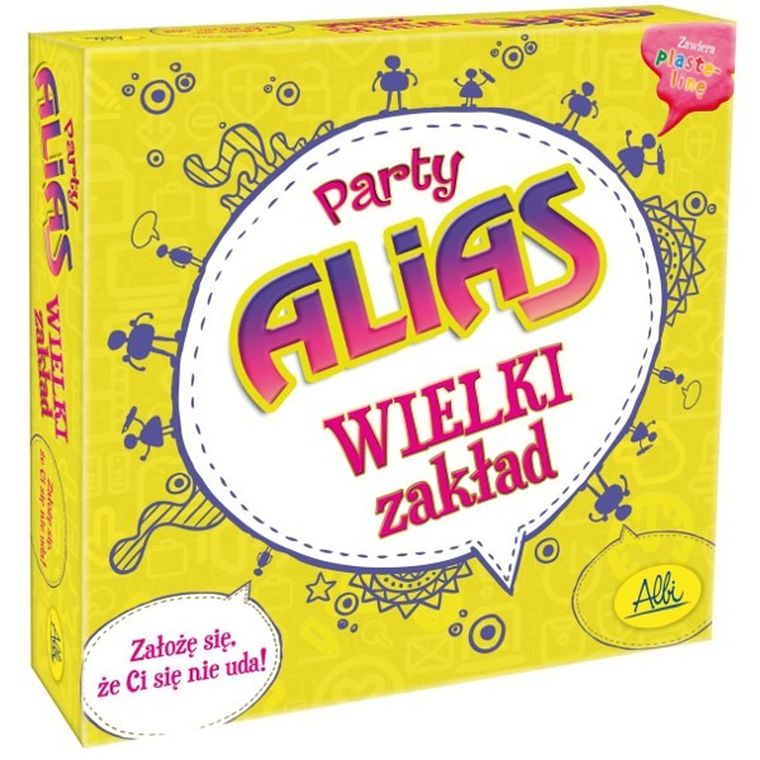 Albi, Party Alias wielki zakład, gra towarzyska
