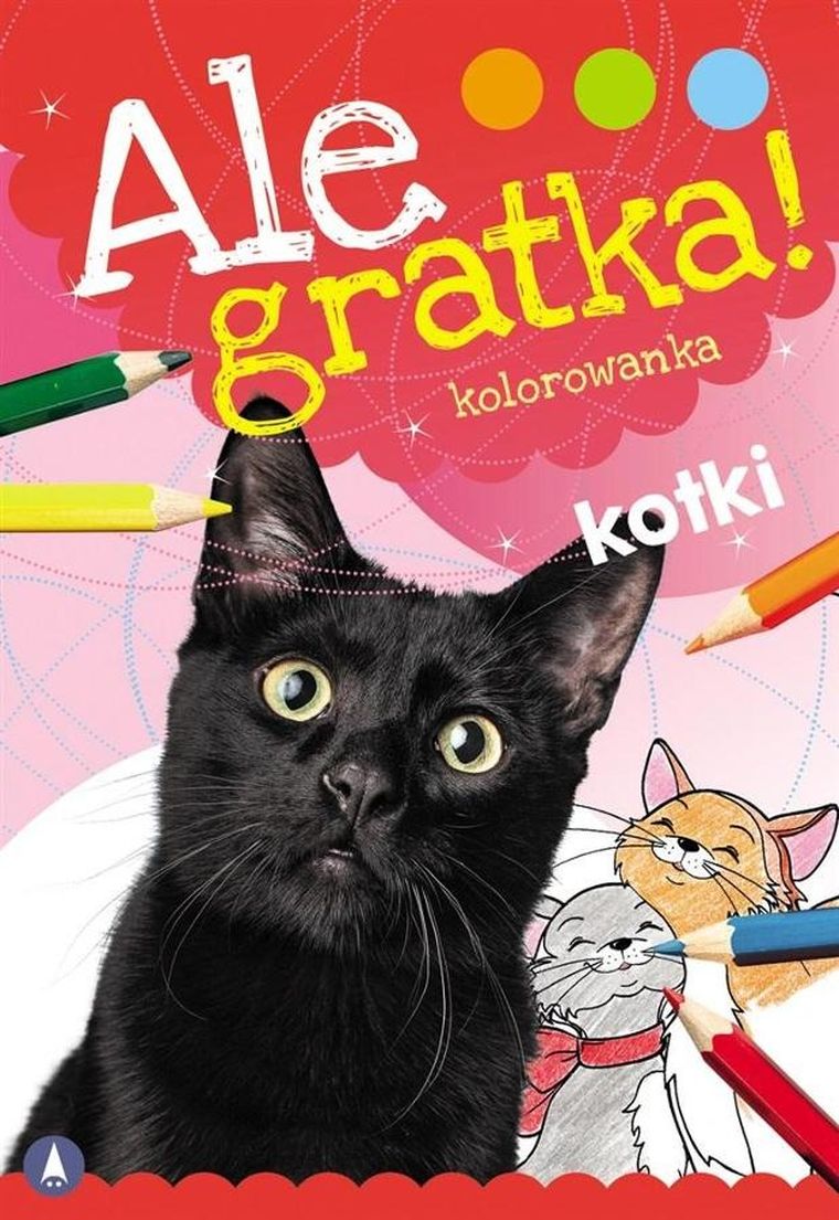 Ale gratka! Kotki. Kolorowanka
