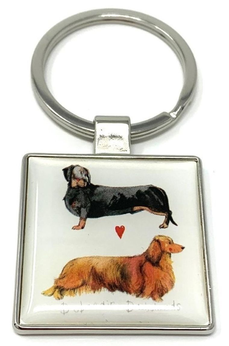 Alex Clark, brelok do kluczy, jamniki