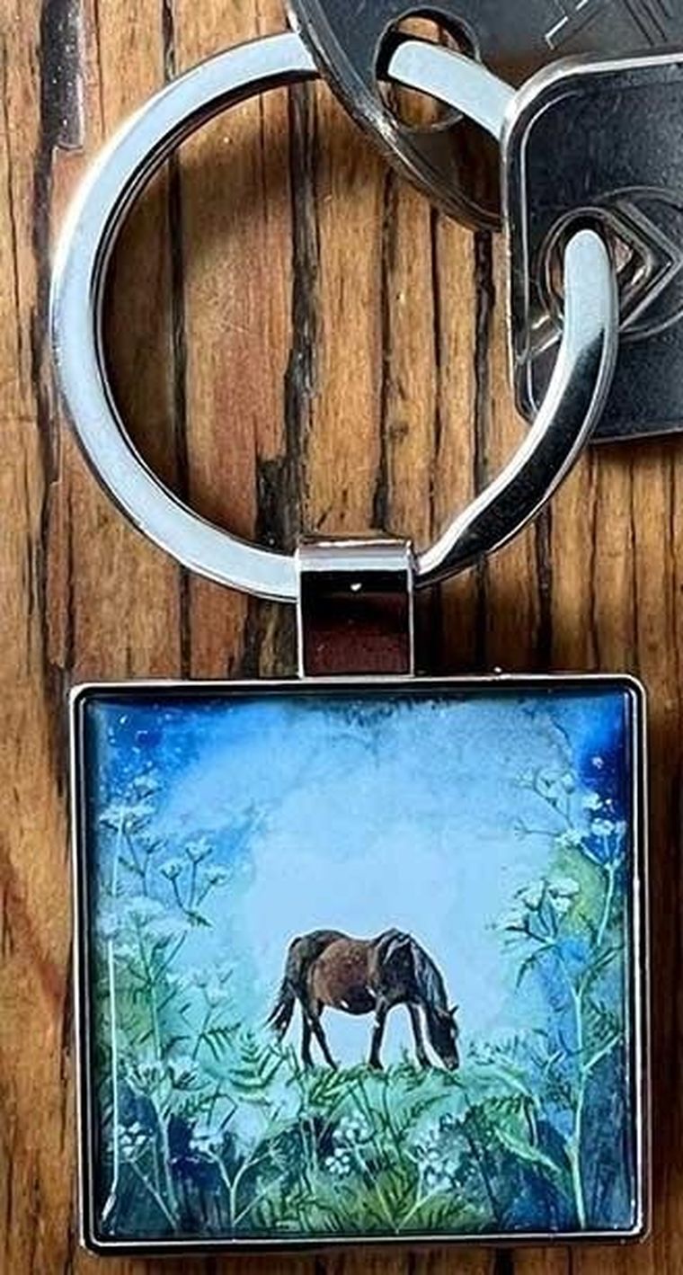 Alex Clark, brelok do kluczy, koń