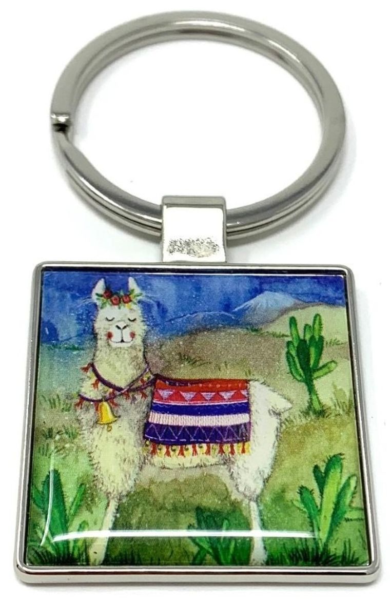 Alex Clark, brelok do kluczy, lama