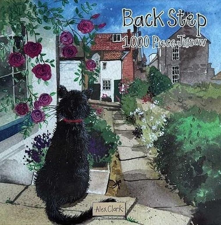 Alex Clark, Czarny kot w mieście, puzzle, 1000 elementów