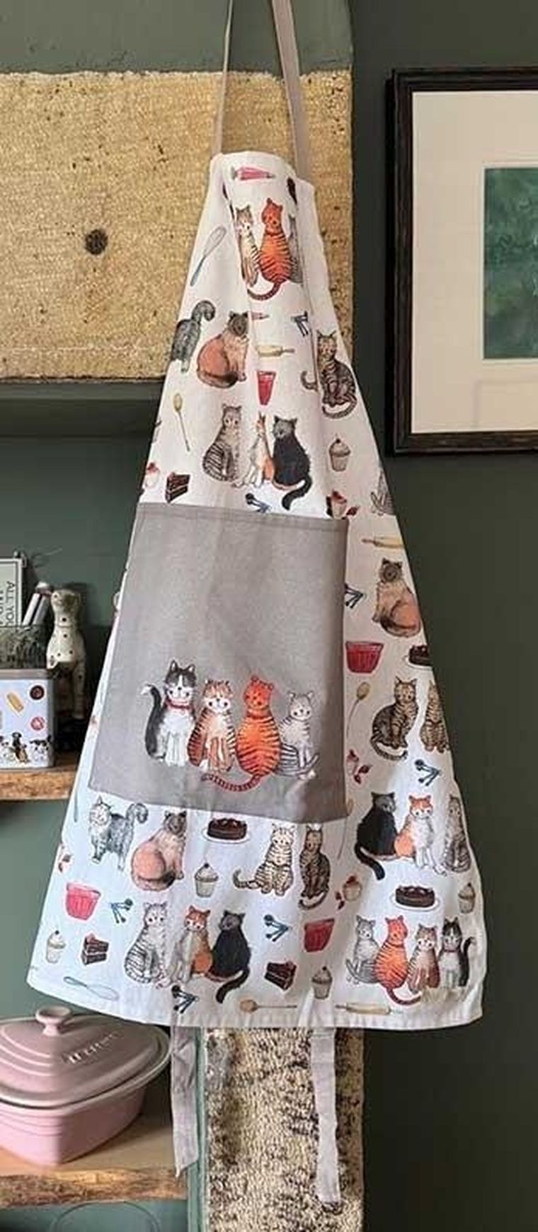 Alex Clark, fartuch kuchenny, 4 koty