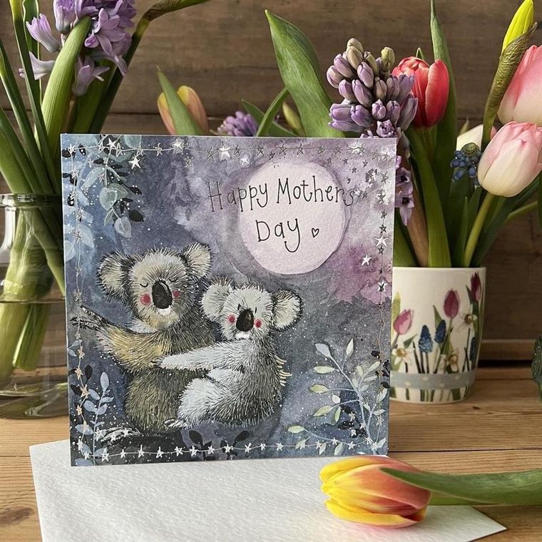 Alex Clark, karnet na dzień matki, koala