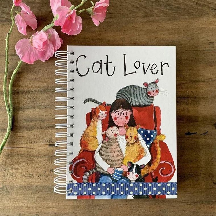 Alex Clark, kołonotatnik A5, Cat lover, 1 szt.