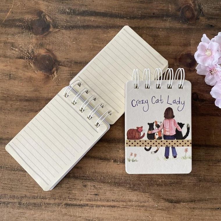 Alex Clark, kołonotes A7, Crazy Cat, 1 szt.