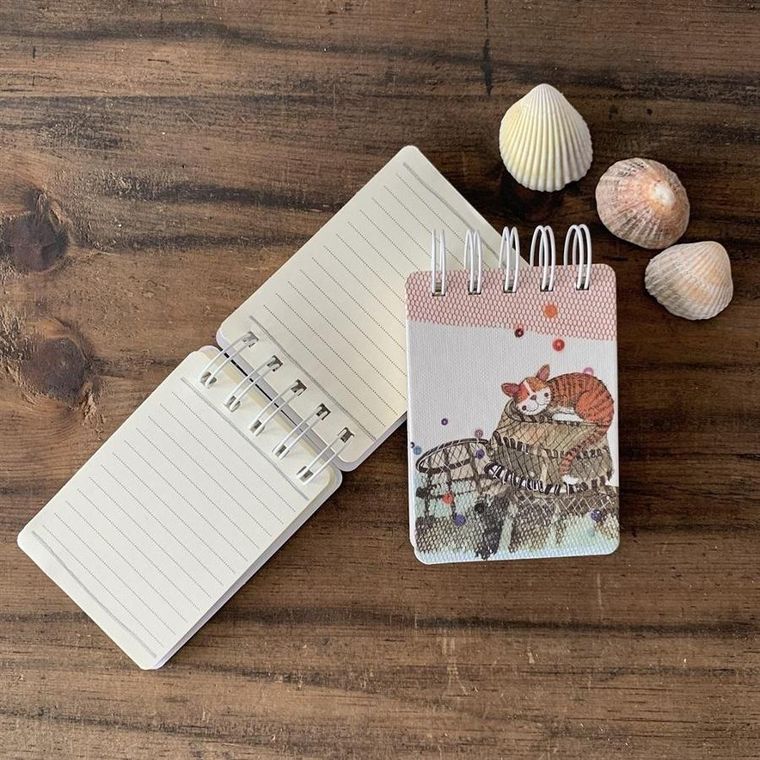 Alex Clark, kołonotes A7, Kot na koszu, 1 szt.