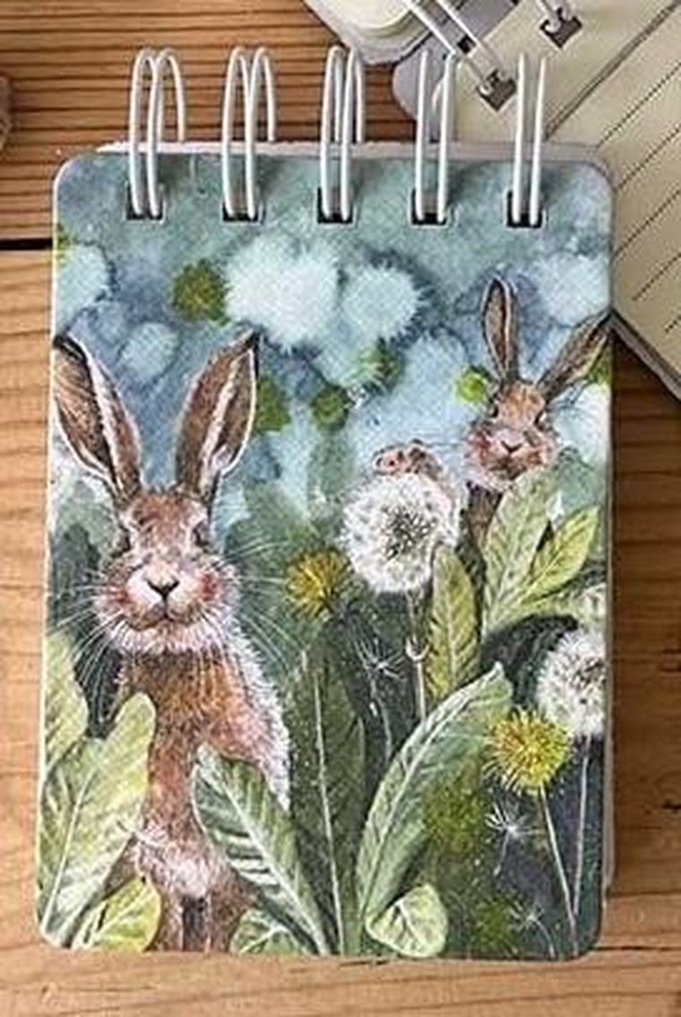 Alex Clark, kołonotes A7, Króliczki, 1 szt.