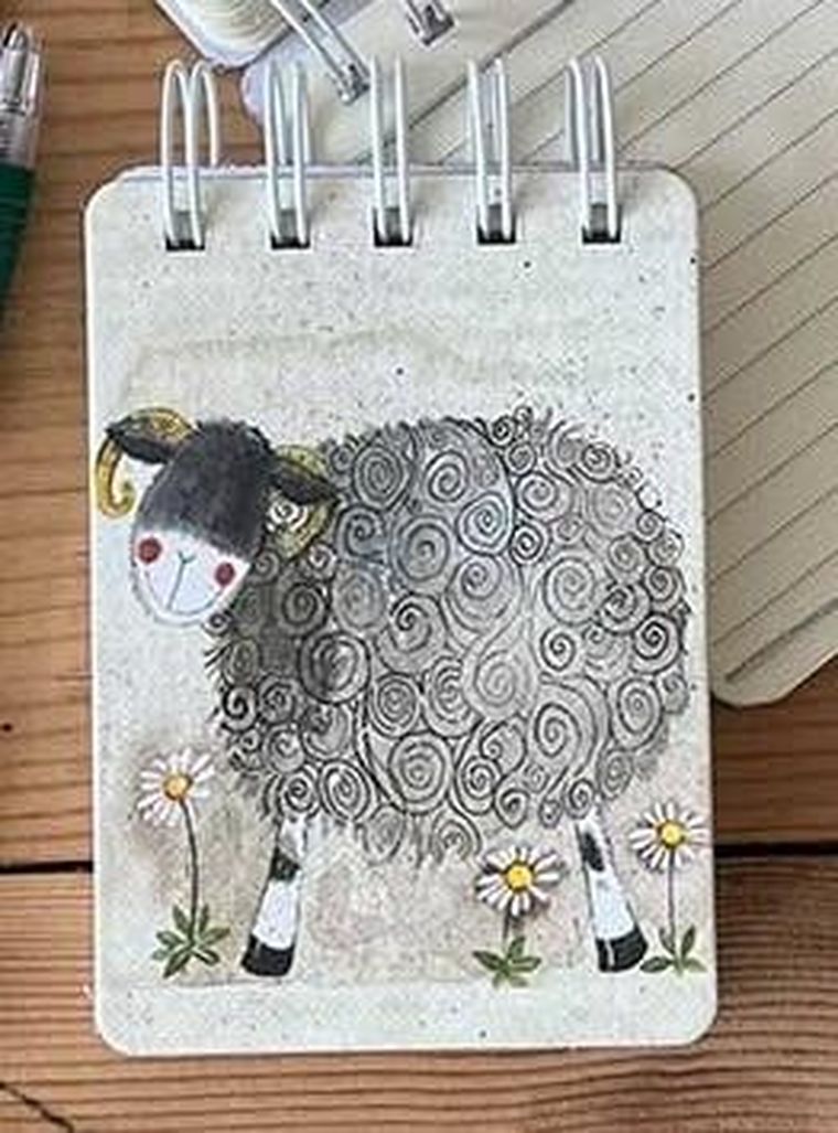 Alex Clark, kołonotes A7, Owca Amos, 1 szt.