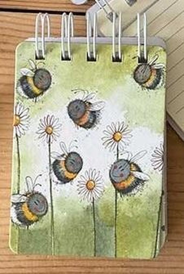 Alex Clark, kołonotes A7, Pszczoły i stokrotki, 1 szt.