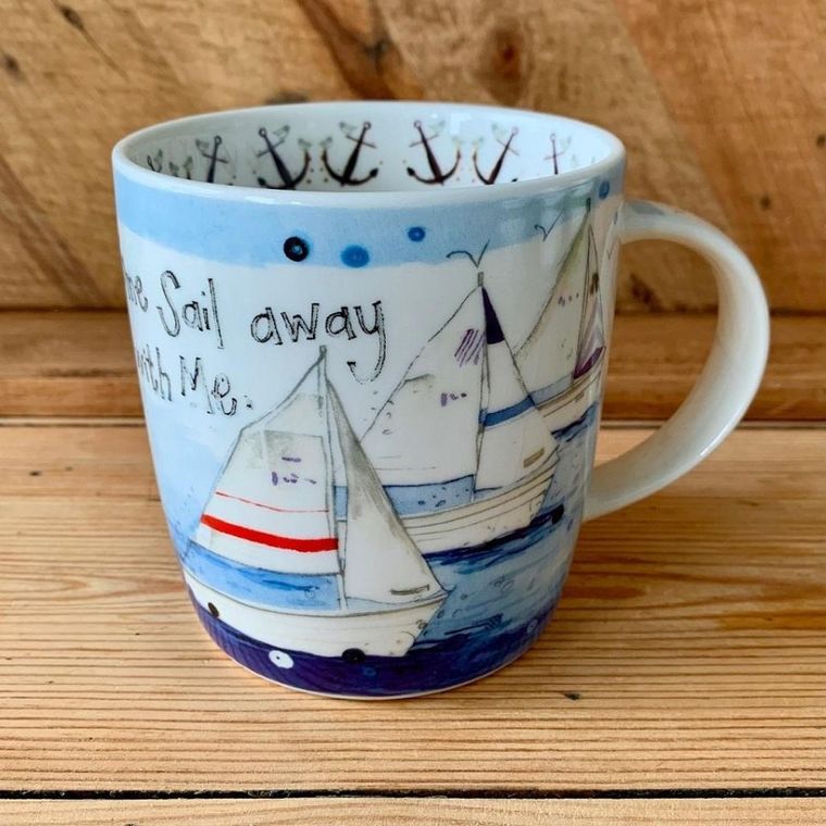 Alex Clark, kubek, żaglówki