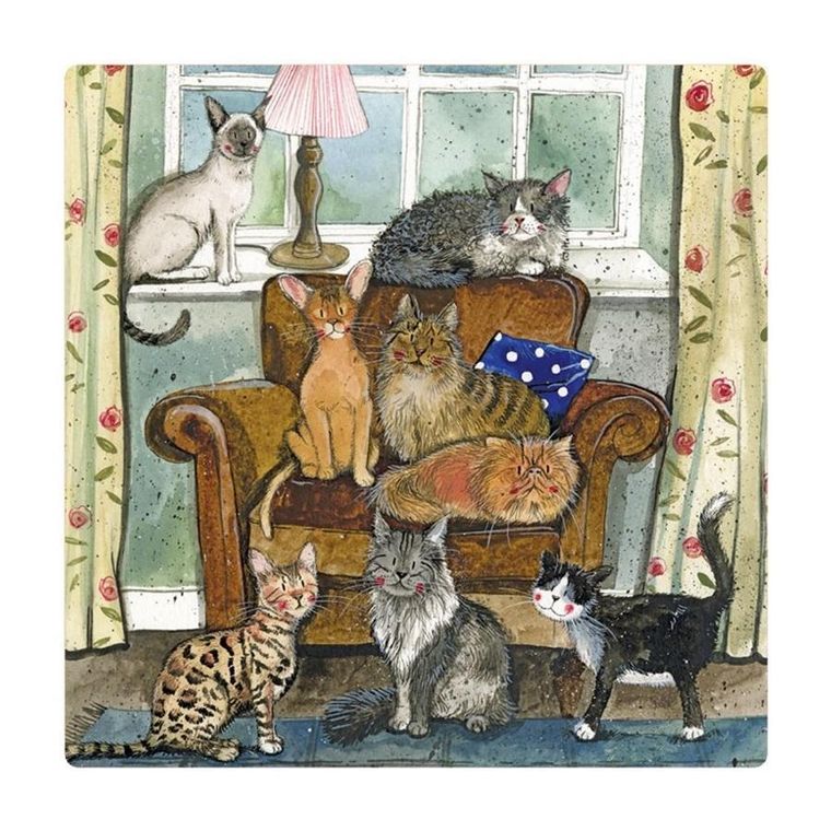 Alex Clark, magnes, Dom pełen kotów