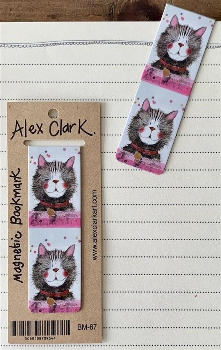 Alex Clark, magnetyczna zakładka do książki, Kot Klaus