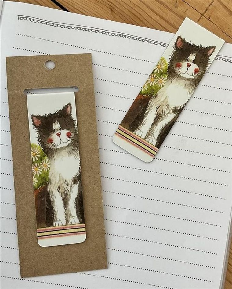 Alex Clark, magnetyczna zakładka do książki, Kot Randolph