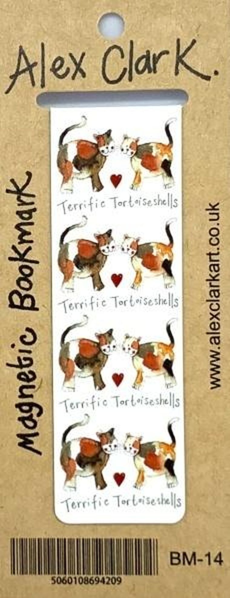 Alex Clark, magnetyczna zakładka do książki, Zakochane koty