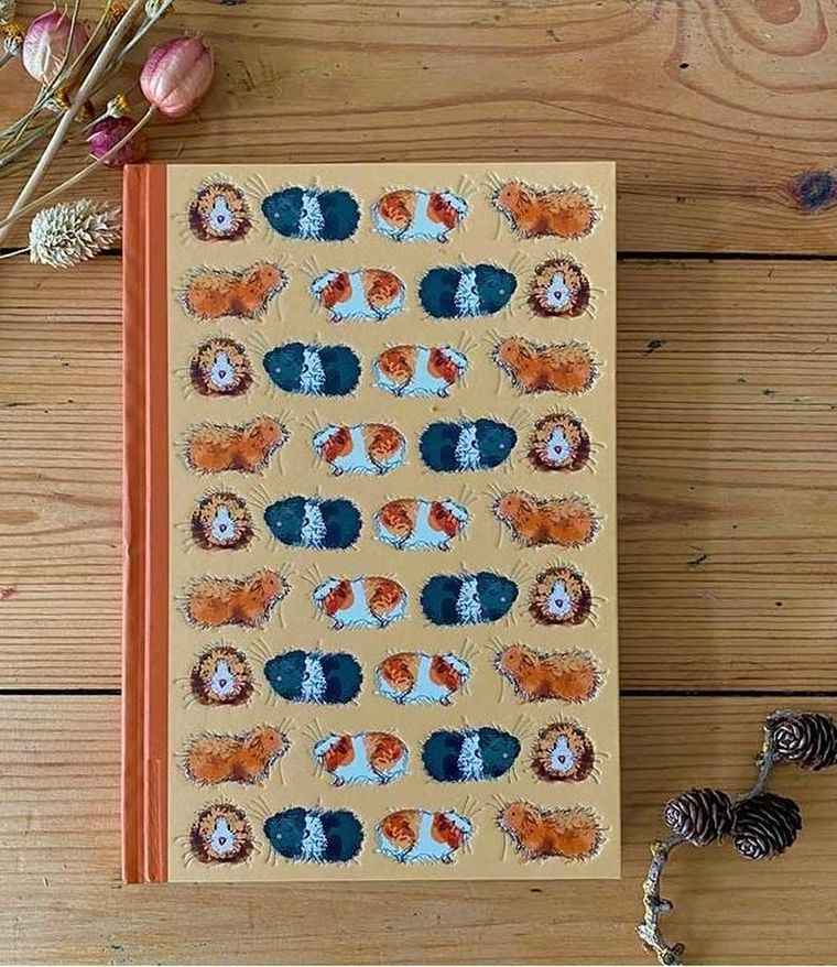 Alex Clark, notatnik A5, Świnki morskie, 1 szt.