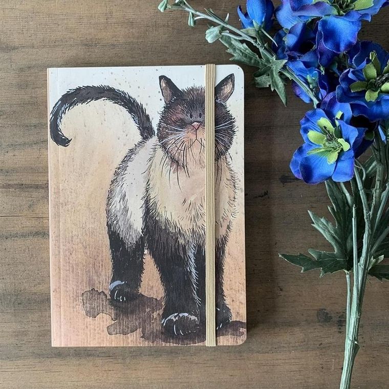 Alex Clark, notatnik z gumką A5, Kot Coco, 1 szt.