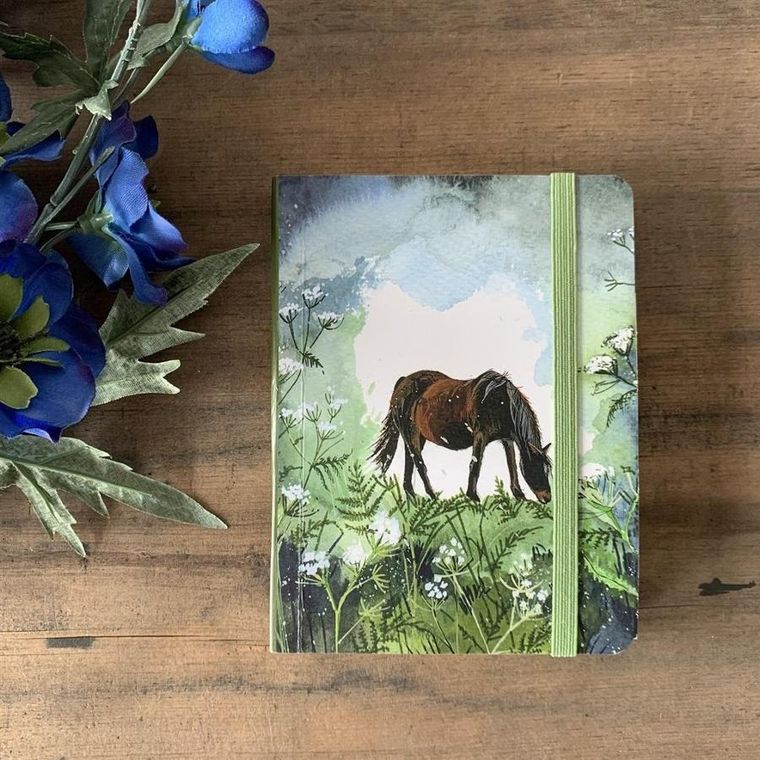 Alex Clark, notatnik z gumką, Koń, 1 szt.