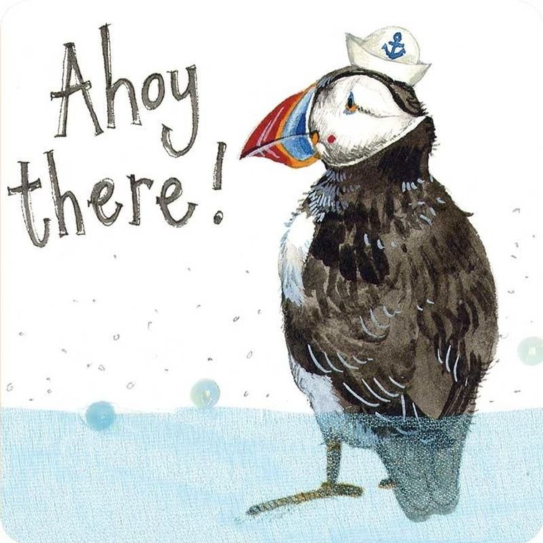 Alex Clark, podkładka pod kubek, Ahoj maskonur