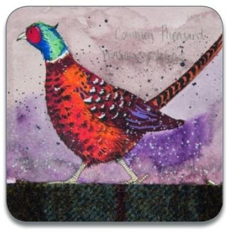 Alex Clark, podkładka pod kubek, Bażant