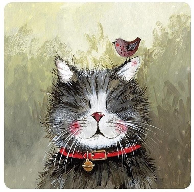 Alex Clark, podkładka pod kubek, Kot Klaus