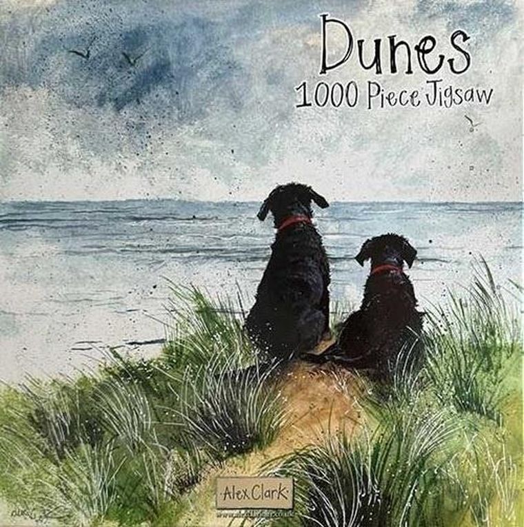 Alex Clark, Psy na wydmach, puzzle, 1000 elementów