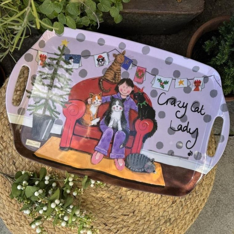 Alex Clark, taca duża, Crazy Cat Lady Kociara Święta BN