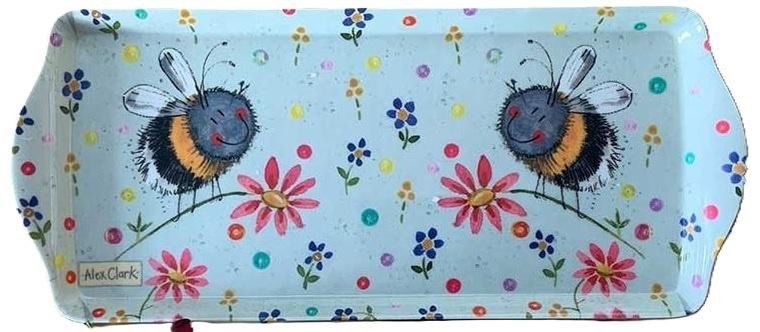 Alex Clark, taca kuchenna, średnia, pszczoły i kwiaty