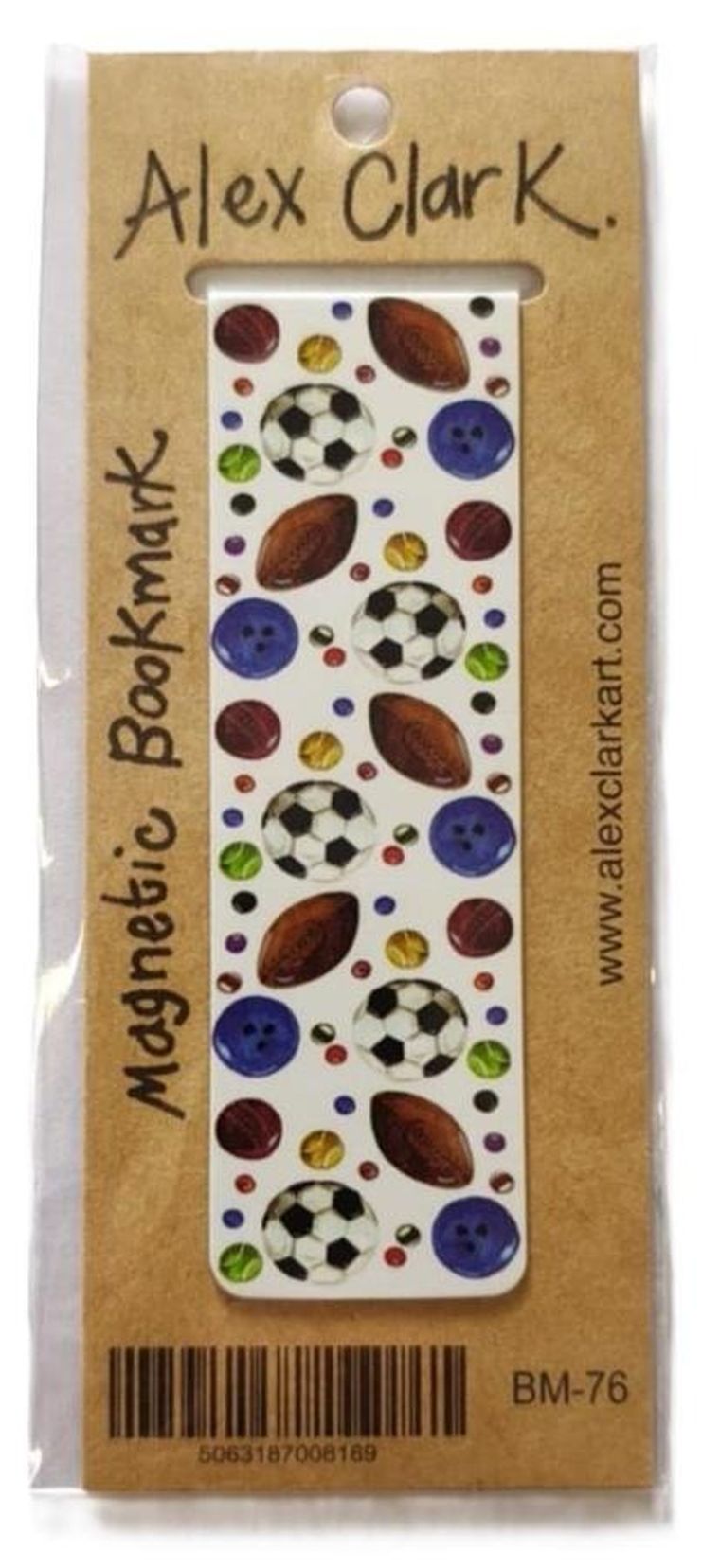 Alex Clark, zakładka do książki, Piłki