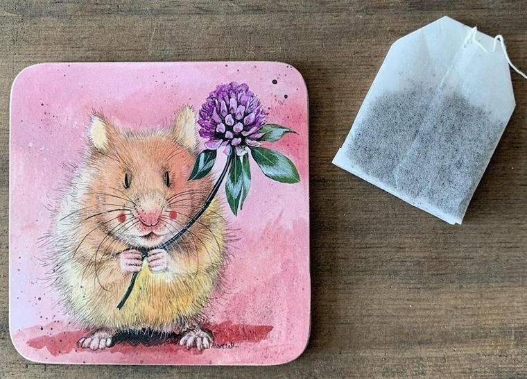 Alex, podkładka pod kubek, Chomik Herbert