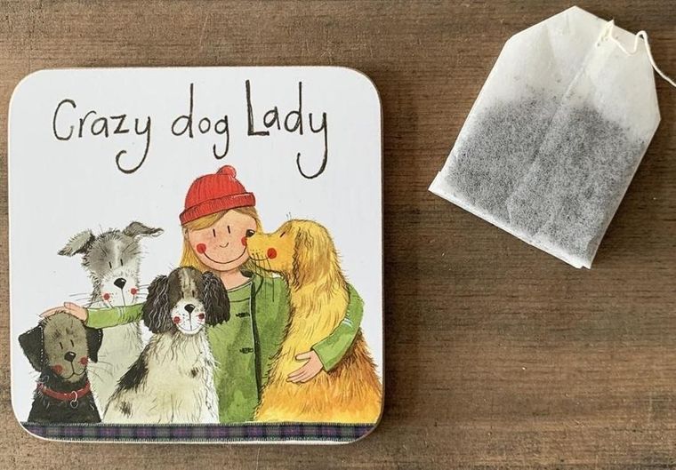 Alex, podkładka pod kubek, Crazy, Lady Psiara