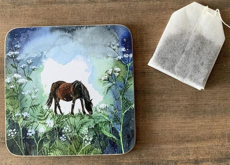 Alex, podkładka pod kubek, Koń