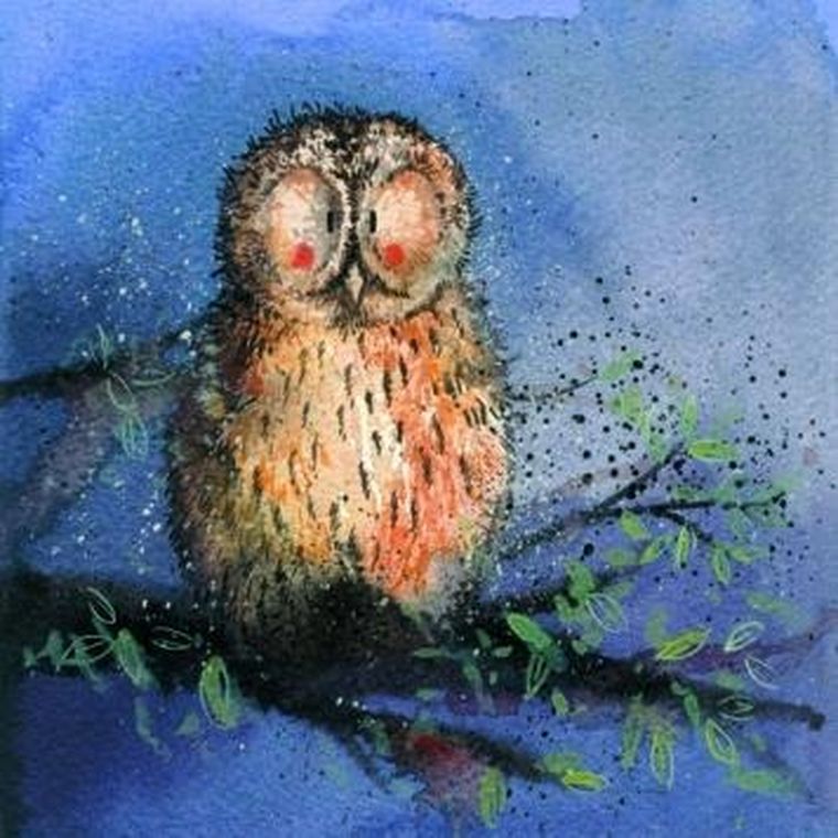 Alex, podkładka pod kubek, Nocna sowa