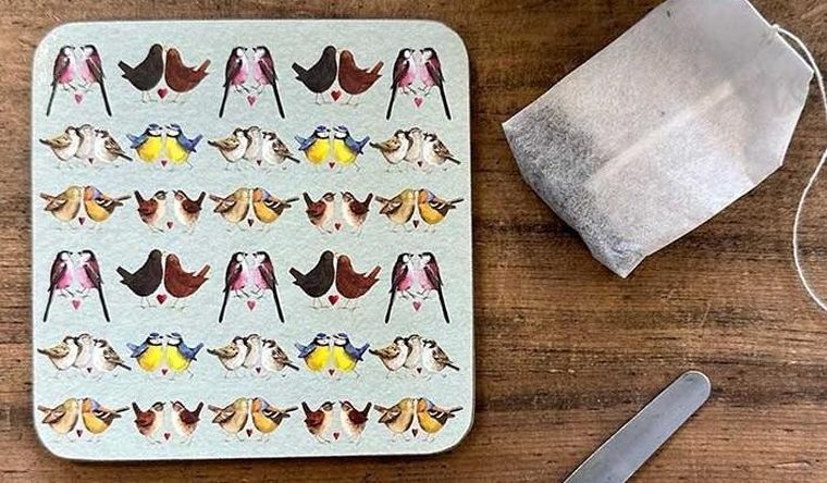 Alex, podkładka pod kubek, Pary ptaszków