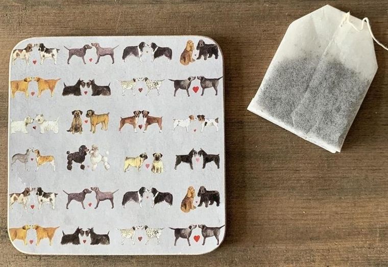 Alex, podkładka pod kubek, Urocze pary psów