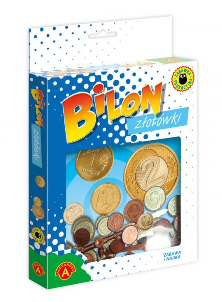 Alexander, Bilon złotówki, akcesoria do gier