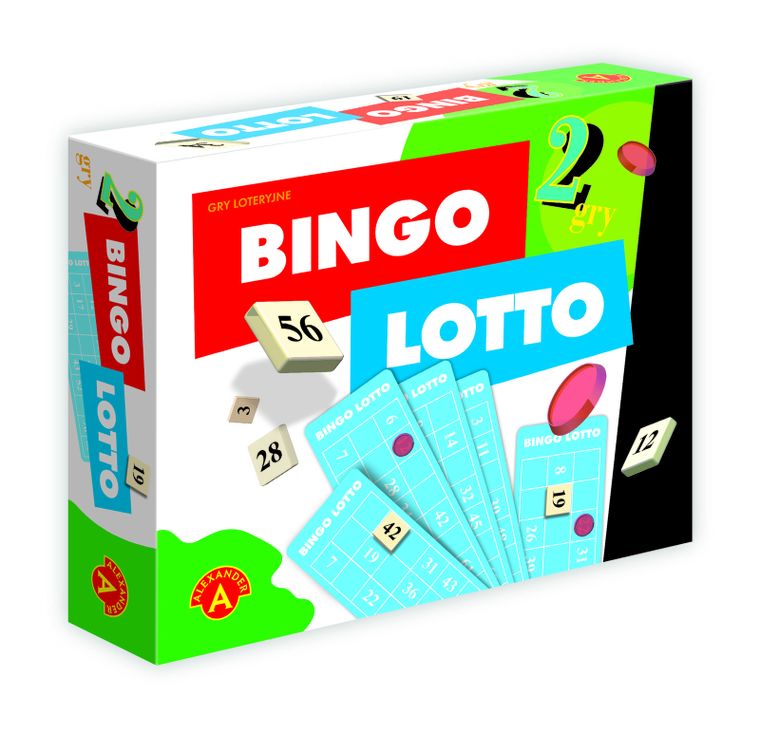 Alexander, Bingo, Lotto, 2w1, zestaw gier