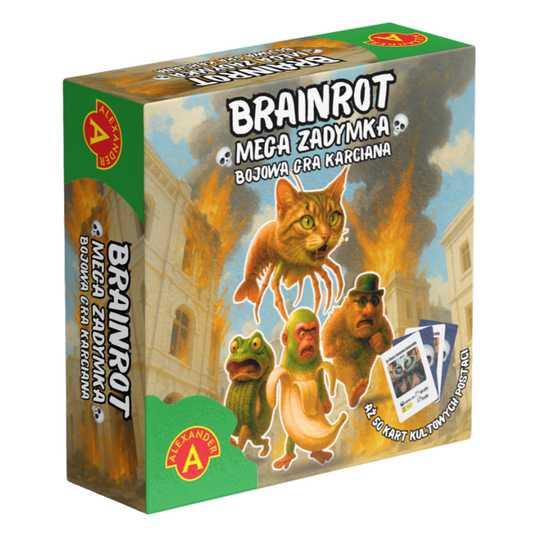 Alexander, Brainrot, Mega Zadymka, gra karciana