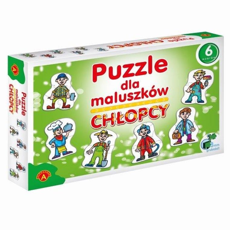 Alexander, Chłopcy, puzzle dla maluszków, 27 elementów