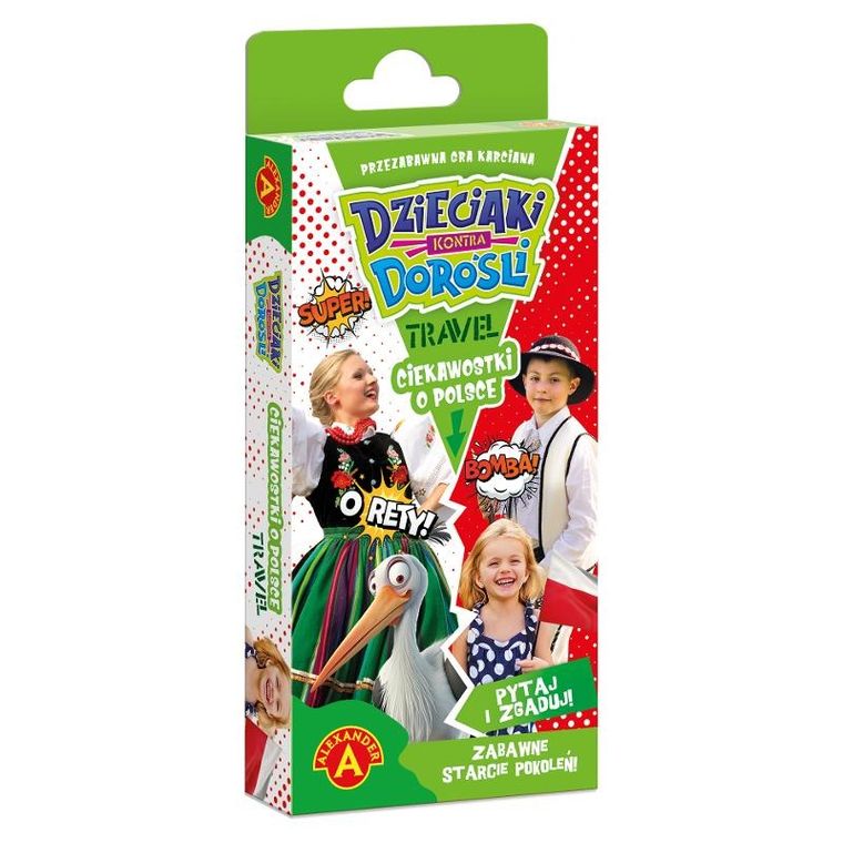 Alexander, Ciekawostki o Polsce, Travel, Pytaj i zgaduj, familijna gra karciana