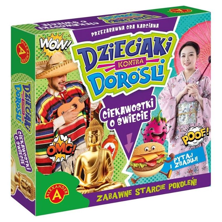 Alexander, Ciekawostki o Świecie, Pytaj i zgaduj, familijna gra karciana