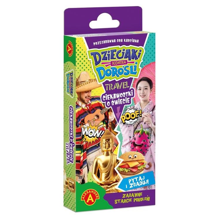 Alexander, Ciekawostki o Świecie, Travel, Pytaj i zgaduj, familijna gra karciana