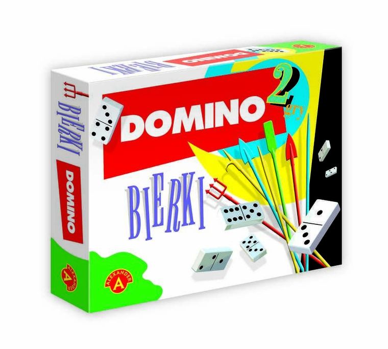 Alexander, Domino, Bierki, zestaw gier 2w1