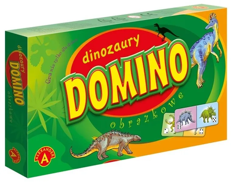 Alexander, Domino obrazkowe, gra familijna, Dinozaury