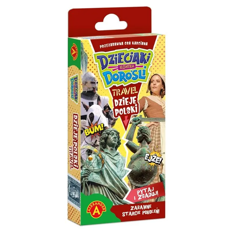 Alexander, Dzieje Polski, Travel, Pytaj i zgaduj, familijna gra karciana